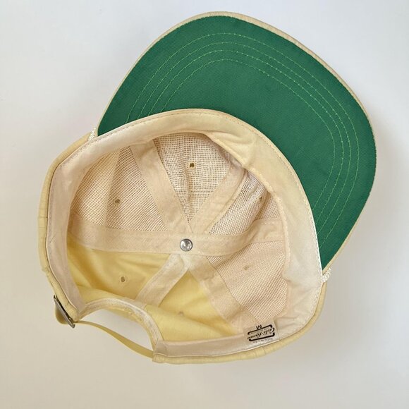 Vintage Hal Cali-Fame Newsboy Cap with Rope Adjustable Strap Hat Made In USA - Picture 9 of 14